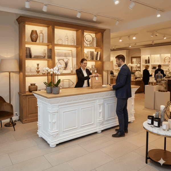 Counter Bella Elegance 2,40 m Teak - Image 2