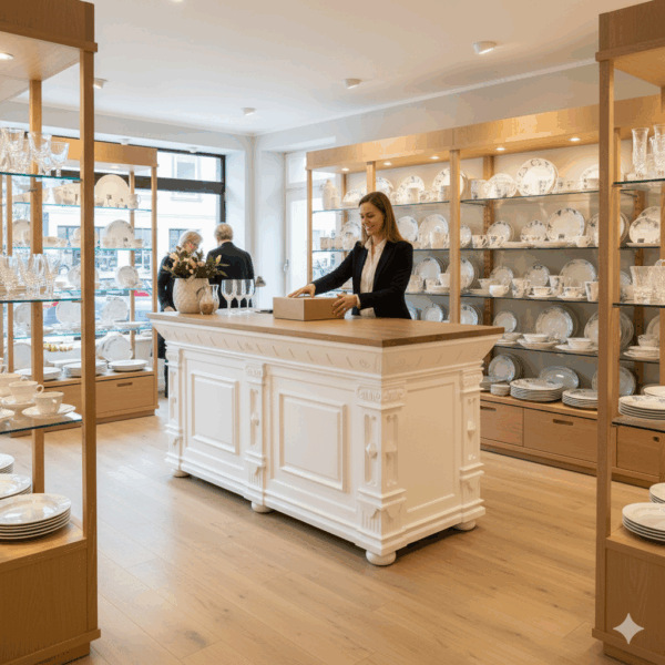 Counter Bella Elegance 2,00 m Teak - Image 2