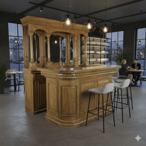 English Bar Teak 2.00 m - Image 2