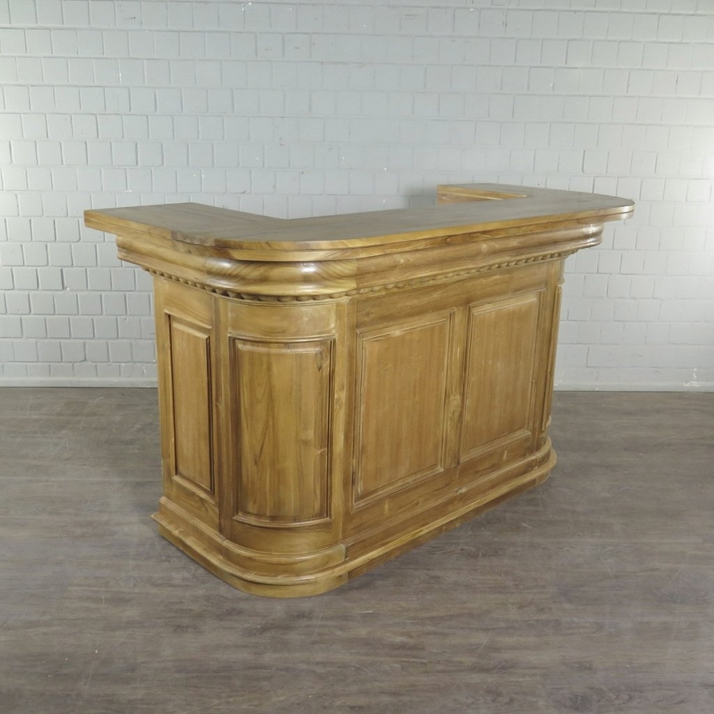 English Bar Shelf Teak 2.00 m - Image 5