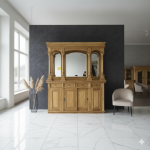 English Bar Back Cabinet Teak 2.00 m