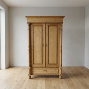 Wardrobe Grunderzeit 1880 Pine