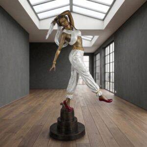 Fountain Dancer Woman Bronze 2.00 m