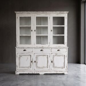 Bookcase Old France Teak 1,80 m