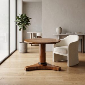 Dining Table Biedermeier 1825 Walnut