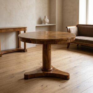 Dining Table Biedermeier 1830 Walnut