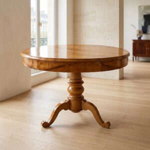 Dining Table Biedermeier 1860 Cherrywood