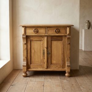 Penant cabinet Cupboard Gründerzeit 1880 Pine
