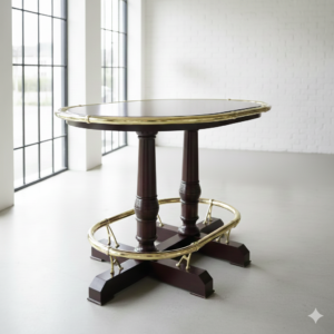 Standing table Bar table Mahogany 1,70 m x 1,18 m