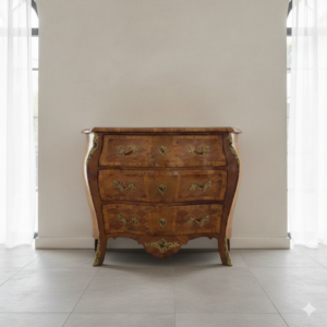 Chest of drawers Baroque 1800 Walnut