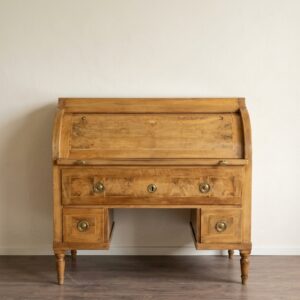 Secretaire Desk Empire 1800 Walnut