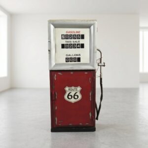 Minibar Wine Rack Gas Pump Red 0.54 mtr