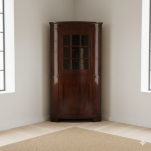 Corner cabinet  Biedermeier 1820 Mahogany