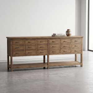 Sideboard Pharmacy Cabinet Teak 2.03 m