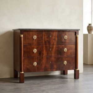 Chest of drawers Biedermeier 1840 mahogany