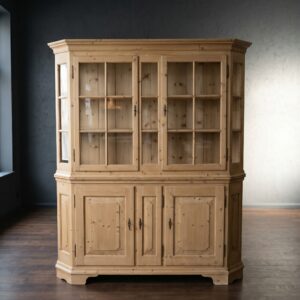 Showcase bookcase 1.95 m pine