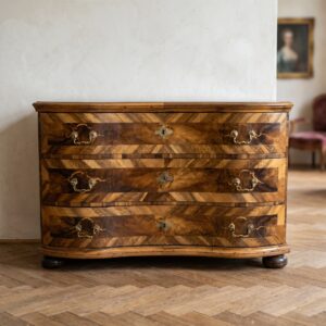 Chest of drawers Baroque 1780 Walnut