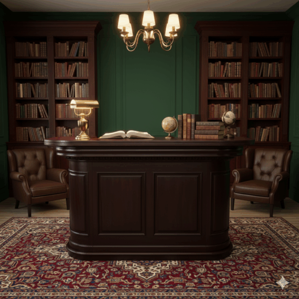 English bar Mahogany 2,00 m - Image 2