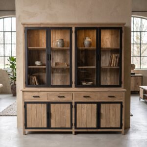 Bookcase Teak 2,25 m