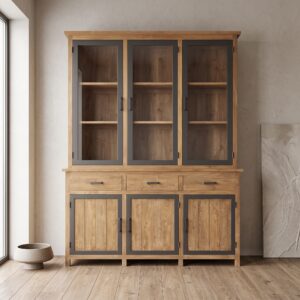 Bookcase Teak 2,25 m
