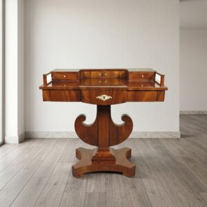 Hall table Desk Biedermeier 1810 Mahogany