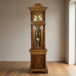 Grandfather Clock Gründerzeit 1880 Oak