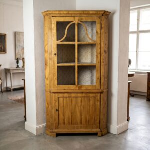 Corner Cabinet Biedermeier 1820 Ashwood