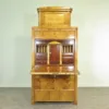 Secretary Biedermeier 1840 Birch Wood - Image 7