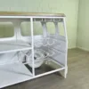 Counter Minibar Bus Mango Wood Metal 2,25 m - Image 19