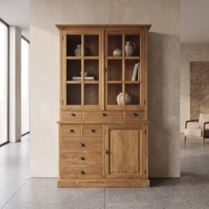 Bookcase Teak 1,30 m