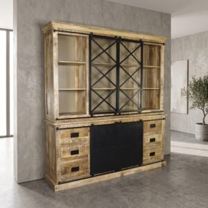 Bookcase Mango Wood 2,00 m