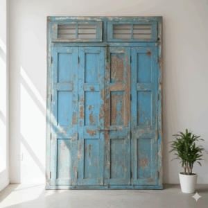 Door Front door 1910 Teak