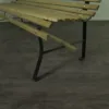 Garden bench 3-seater Wood-Cast Iron - Image 7