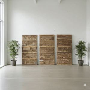 Wall panels India Teak wood 0.90 m x 1.80 m