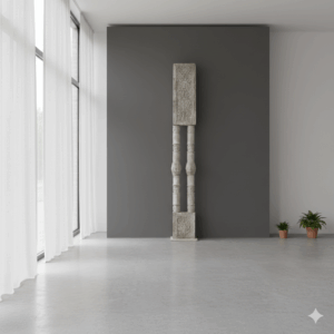 Column India Antique Teak