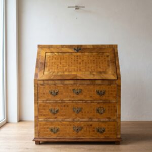 Secretary Biedermeier 1860 Walnut