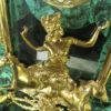 Horse-Boulle Clock with Console - Image 9
