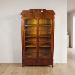 China Cabinet Biedermeier 1820 Mahogany