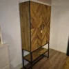 Cabinet Herringbone Pattern Teak 1,05 m