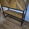 Cabinet Herringbone Pattern Teak 1,05 m - Image 8