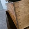 Silver Case Biedermeier 1850 Mahogany - Image 12