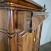 Silver Case Biedermeier 1850 Mahogany - Image 9