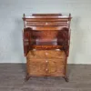 Silver Case Biedermeier 1850 Mahogany - Image 6