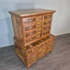 Tabernacle Cabinet Baroque Style1800 Walnut