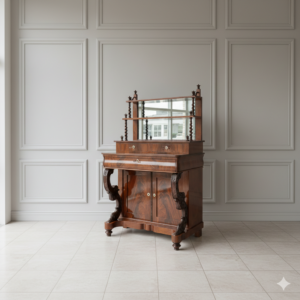 Ladies Desk Secretary Biedermeier 1850 Mahogany