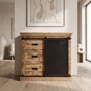 Sideboard Mango Wood 1,00 m