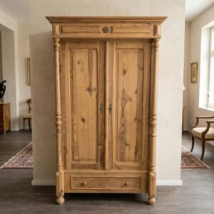 Wardrobe Gründerzeit 1880 Pine