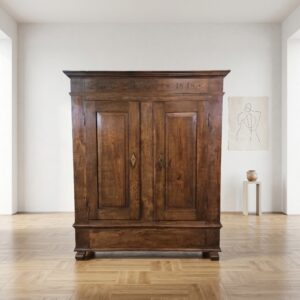 Wardrobe Biedermeier 1848 Oak