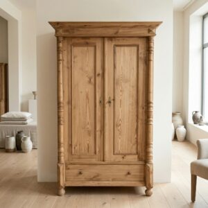 Wardrobe Gründerzeit 1880 Pine