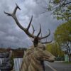 Statue Deer Bronze 2,80 m - Image 4
